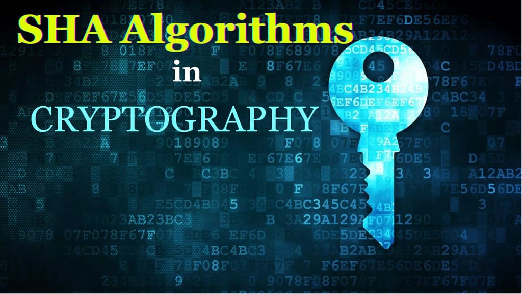 SHA Algorithm in Cryptography